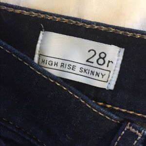 Gap Jeans 28R High Rise Skinny